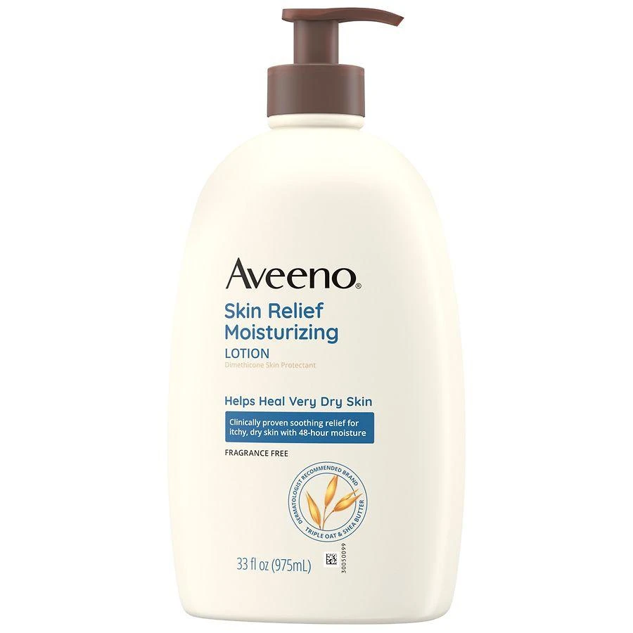 Aveeno Skin Relief Moisturizing Lotion with Soothing Triple Oat
Shea Butter Formula Fragrance-Free 11