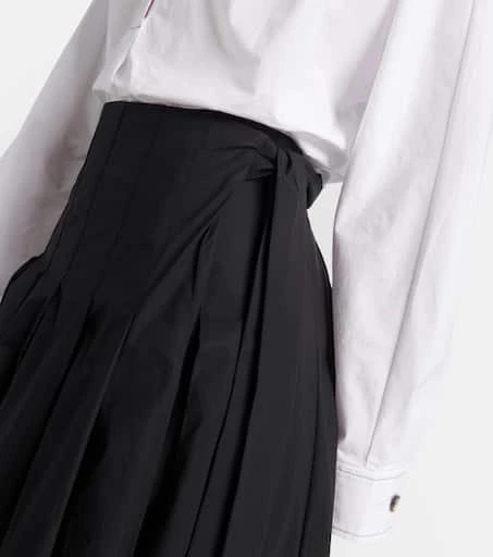 Proenza Schouler White Label Peters cotton poplin midi skirt 4