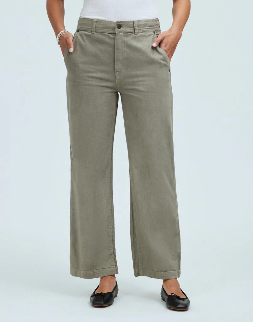 Madewell Madewell x MN Dye Studio Perfect Vintage Wide-Leg Carpenter Jean 2