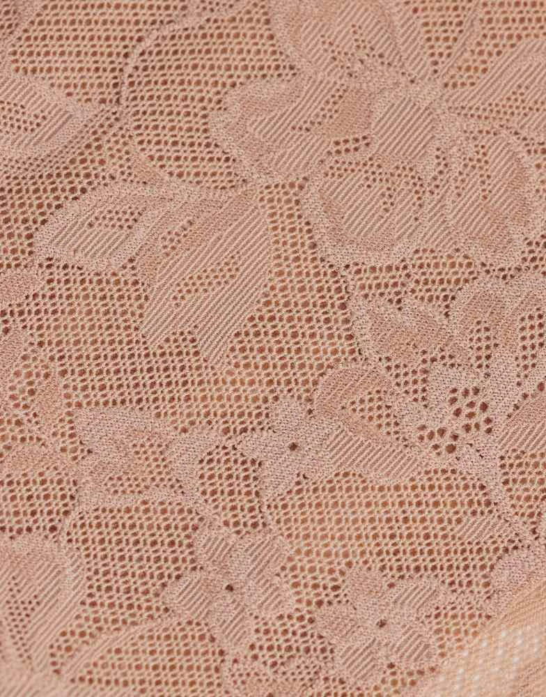 Cotton On Cotton On 3 pack invisible lace boyleg briefs in pink, beige and white 3