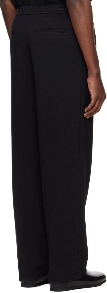 Solid Homme Black Four-Pocket Trousers 3