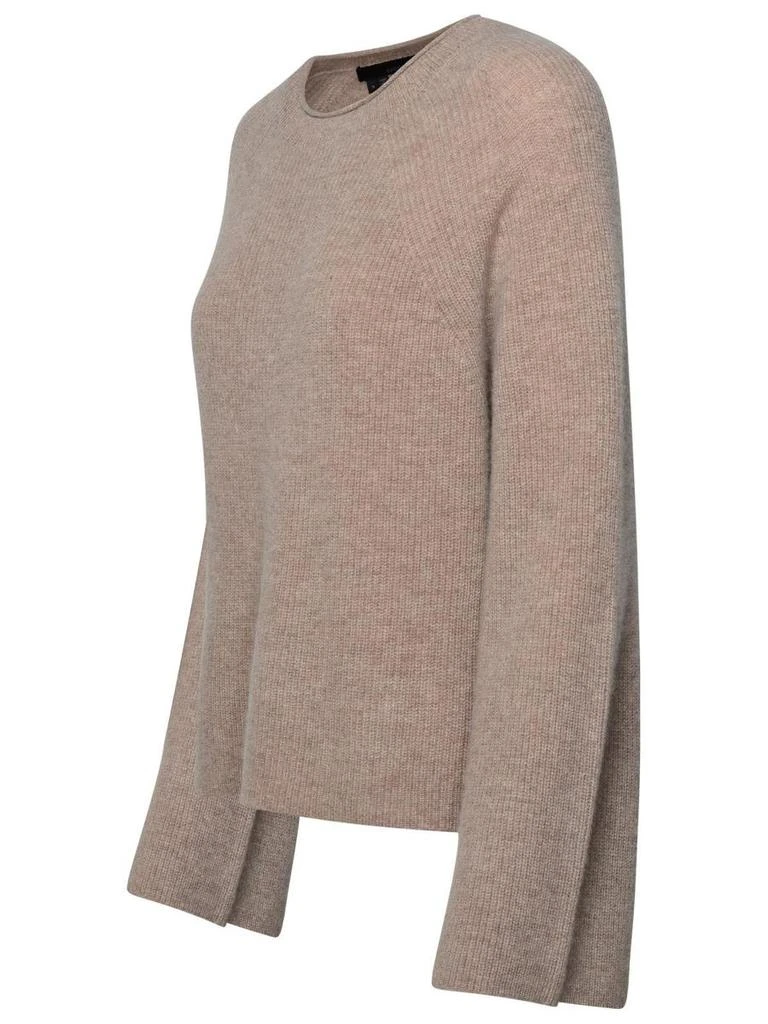 360 Cashmere 360 Cashmere 'Sophie' Beige Cashmere Sweater 2