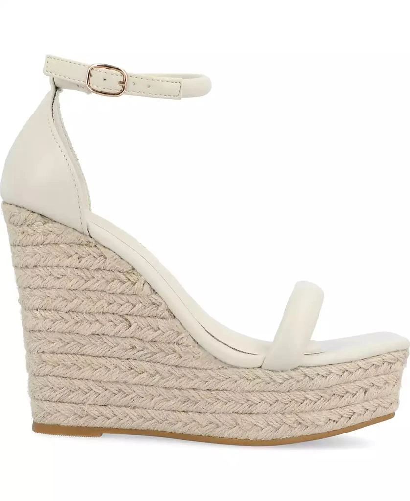 Journee Collection Women's Olesia Platform Wedge Sandals 2