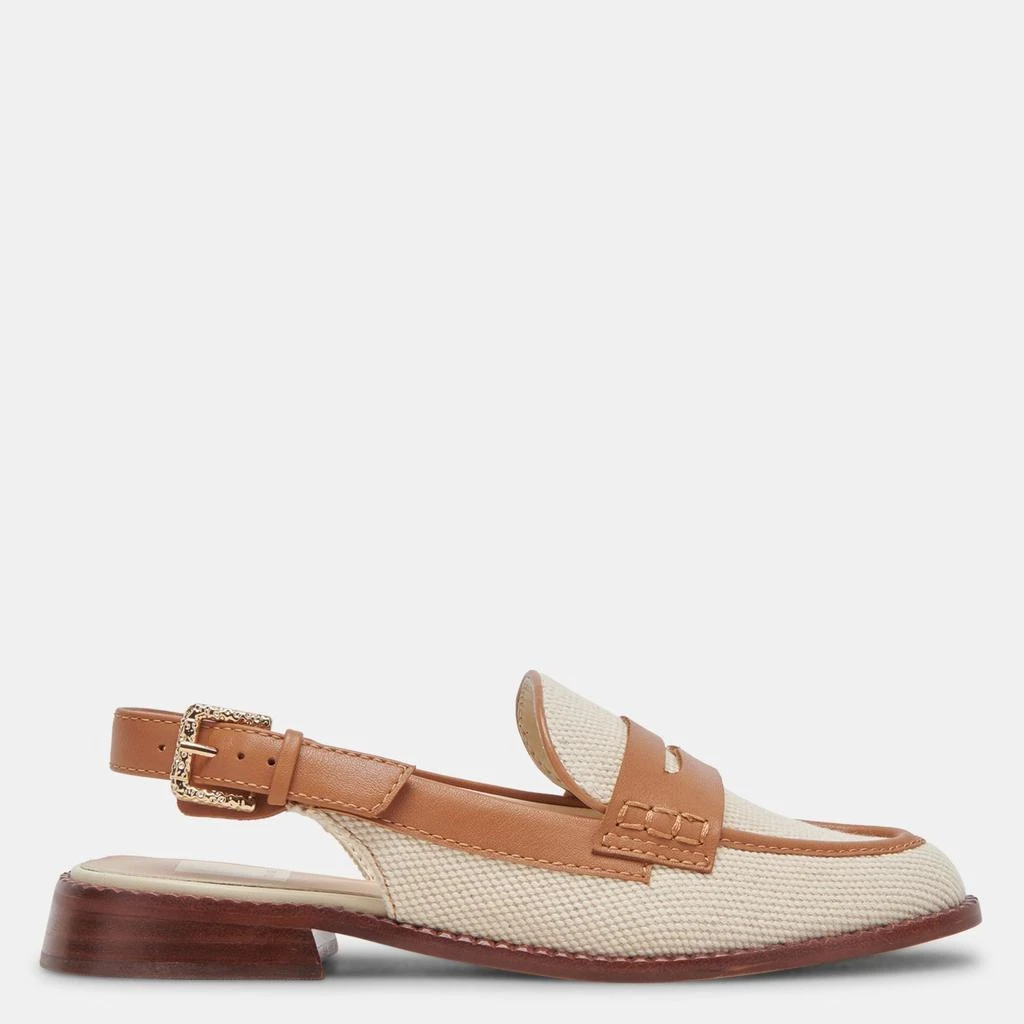 Dolce Vita Hardi Loafers Tan Multi Canvas 1