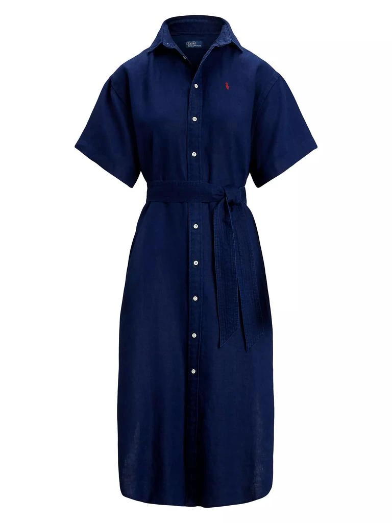 Ralph Lauren Linen Belted Shirtdress 1