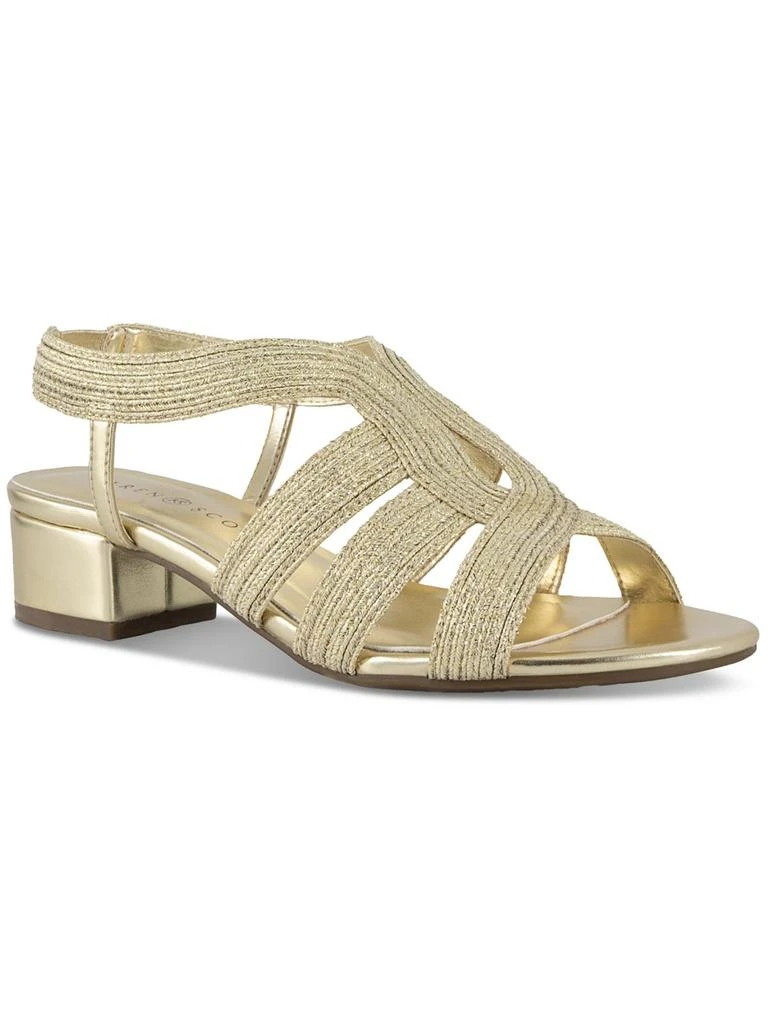 Karen Scott Nathenaa Womens Slingback Ankle Strap Slingback Sandals 4