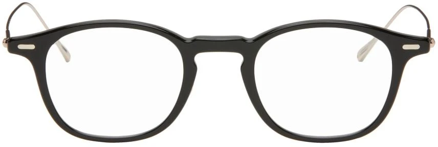 YUICHI TOYAMA. Black & Gold Kikusui Glasses 1