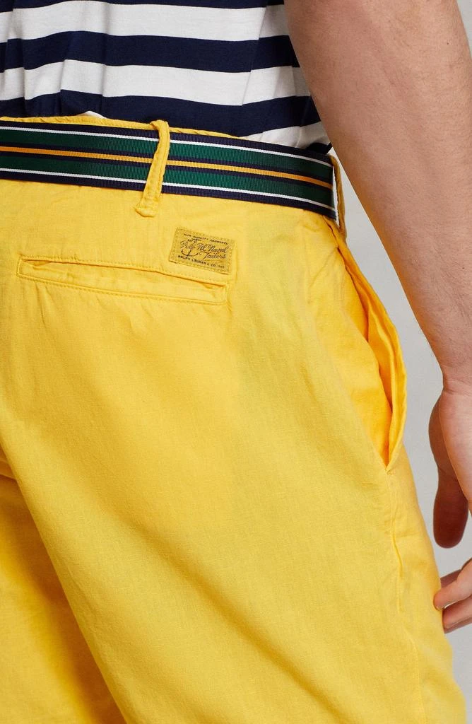 Ralph Lauren Classic Fit Maritime Linen & Cotton Shorts 3