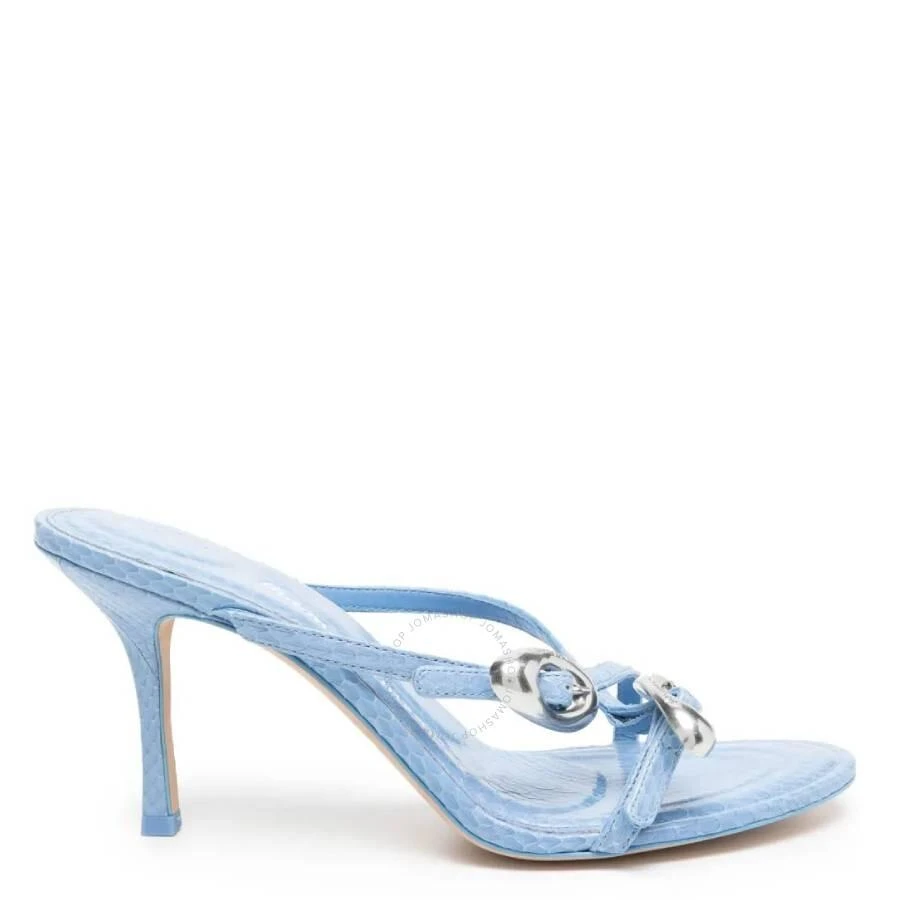 Alexander Wang Dome 85 Water Snake Slide Sandals 1