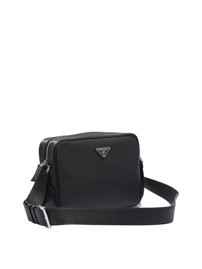 Prada Prada Leather Crossbody Bag 1