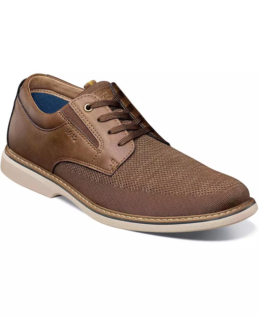 Nunn Bush Men's Otto Knit Plain Toe Oxford Shoes