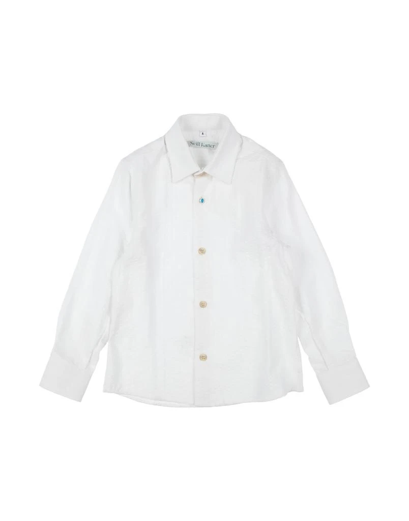 NEILL KATTER Solid color shirt 1