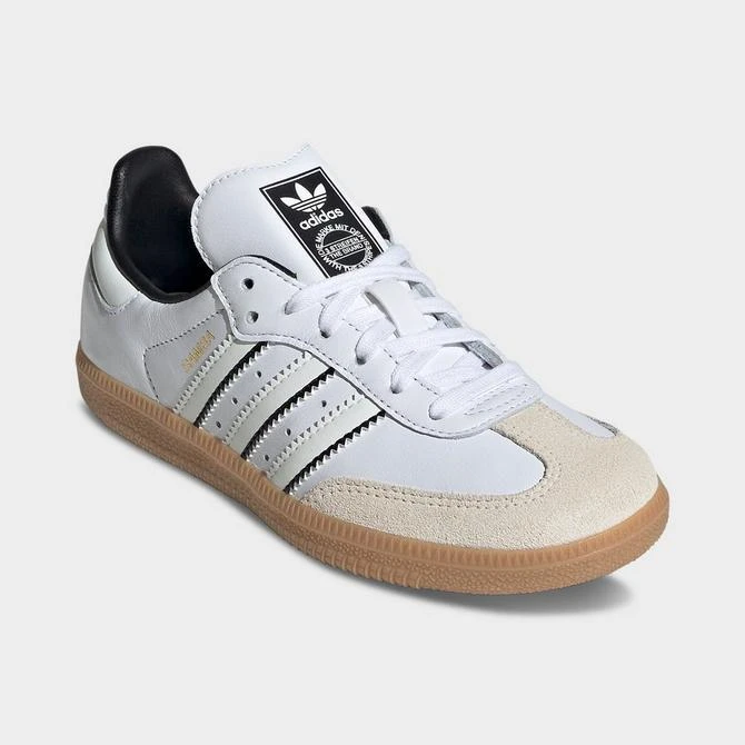 adidas gazelle silver green womens adidas Samba OG 'Cloud White Core Black Gum' Toddler Shoes 5