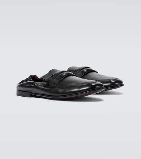 Dolce 
Gabbana Flexible leather loafers 5