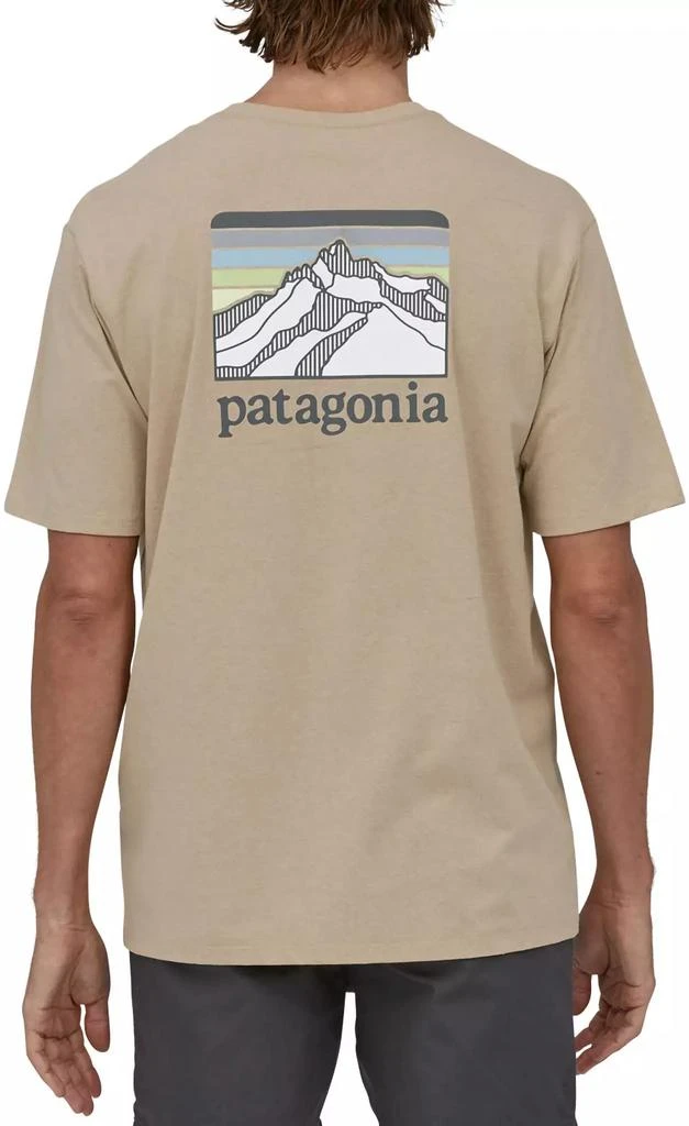 Patagonia Patagonia Men's Line Logo Ridge Pocket Responsibili-Tee Short Sleeve T-Shirt 1