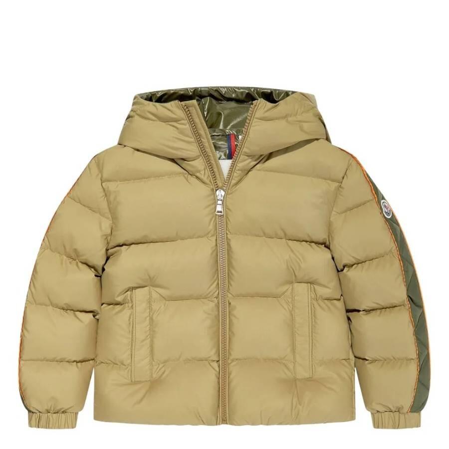 Moncler Kids Benton Hooded Down Jacket