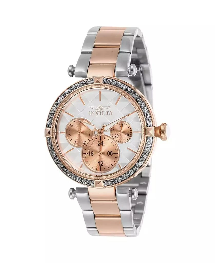 Invicta bolt 3 hand white dial ladies watch The Invicta Ladies Bolt is a testament to luxury and  main image 4