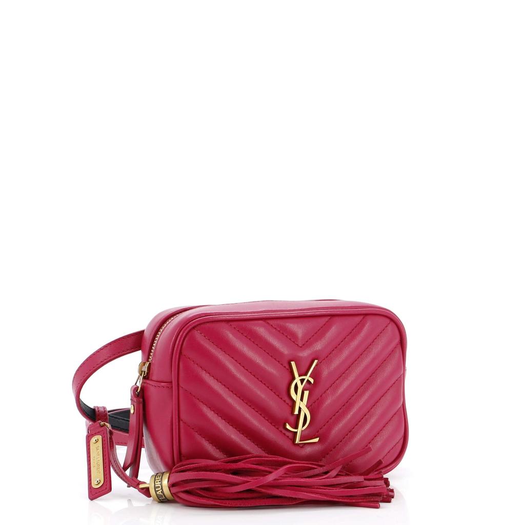 Yves Saint Laurent Lou Belt Bag Matelasse Chevron Leather