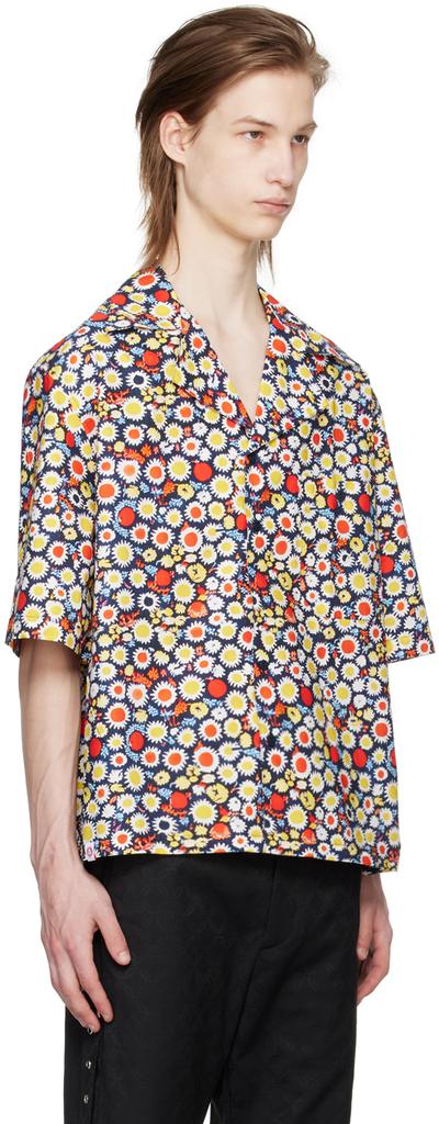 Charles Jeffrey Loverboy Multicolor Floral Shirt