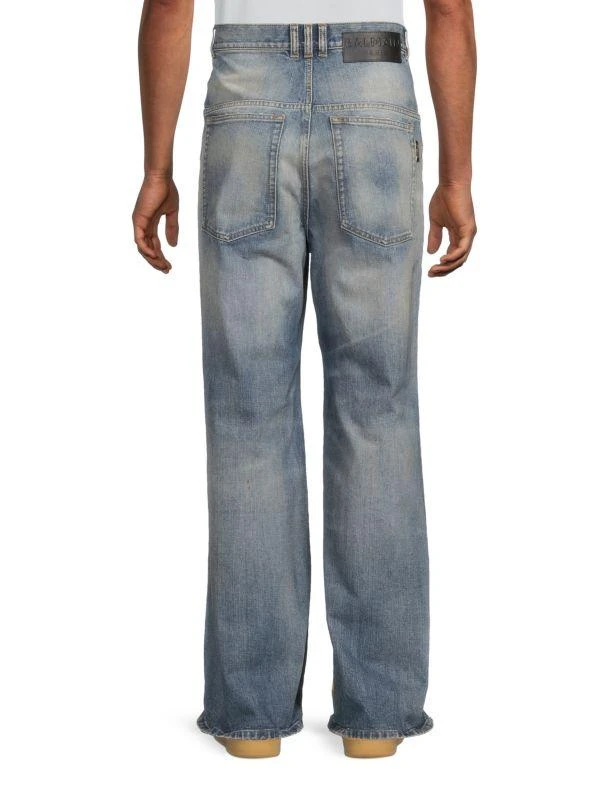 Balmain Stonewash Distressed Jeans 2