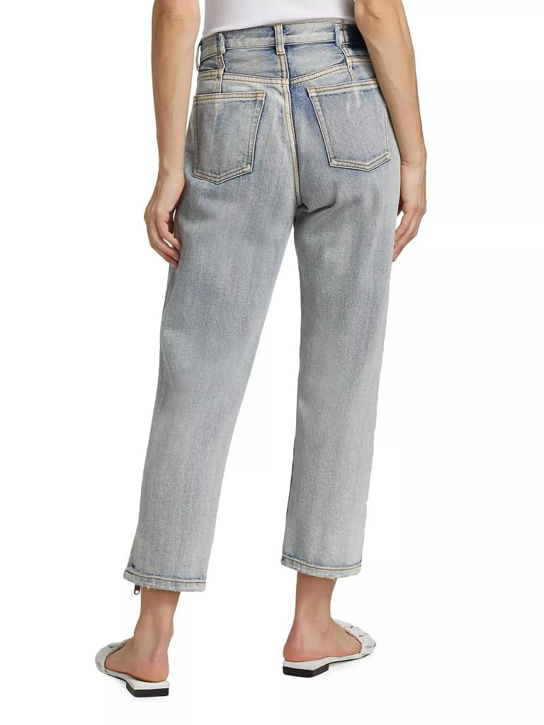 3.1 Phillip Lim High-Rise Zip Detail Straight-Leg Jeans 5