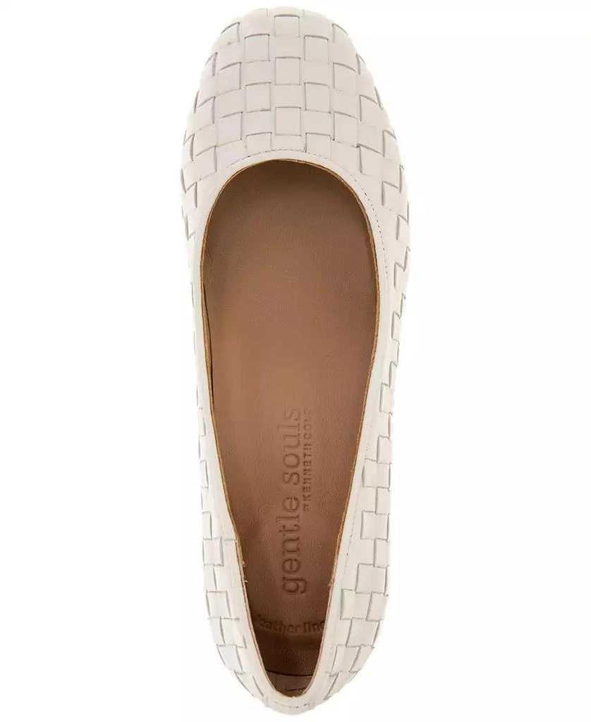 Gentle Souls Women's Lancinen Woven Block-Heel Pumps 4