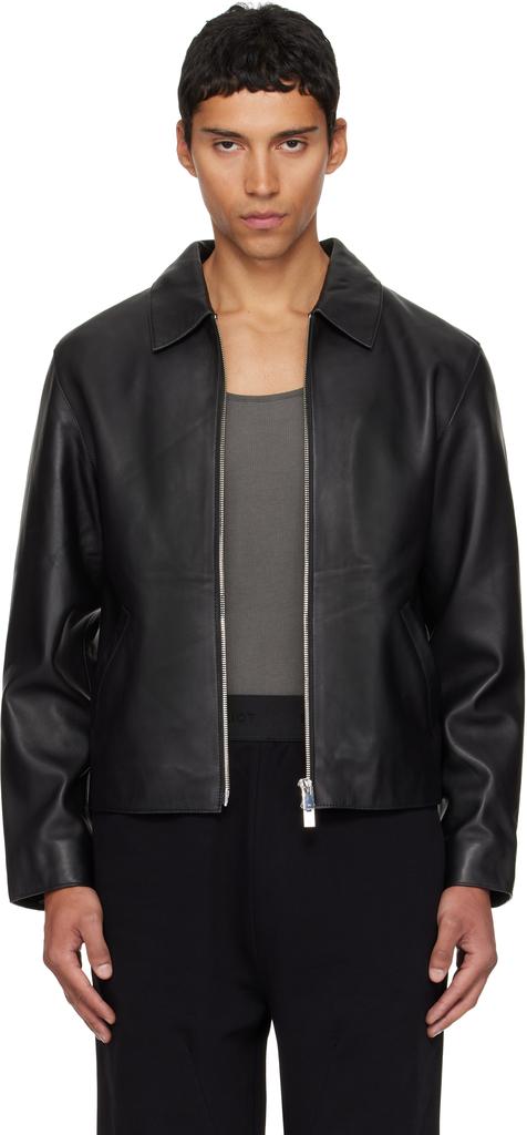 Shop Black Concordance Puffed Shirt Jacket on Sale at BeyondStyle