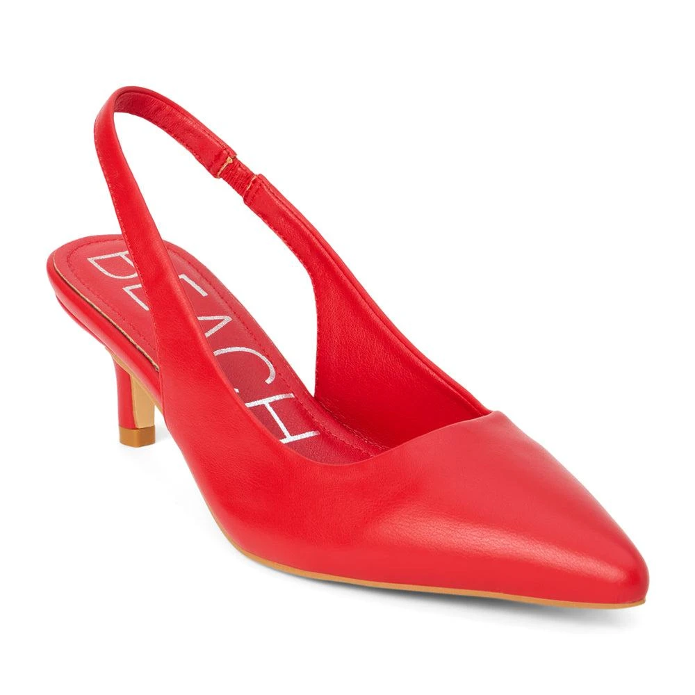 BEACH by Matisse Grazia Pointed Toe Kitten Heel Sling Back Pumps 2