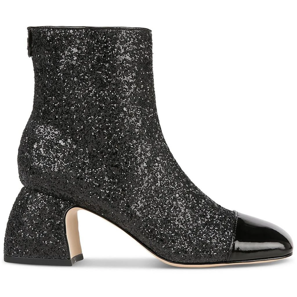 Sam Edelman Circus by Sam Edelman Womens Osten Faux Leather Glitter Booties 4