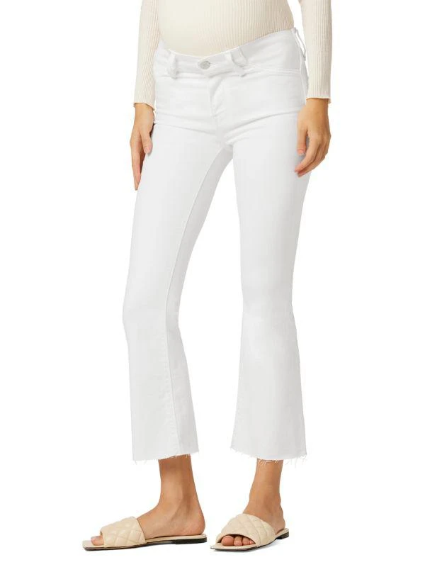Hudson Nico Stretch Bootcut Crop Maternity Jeans 1