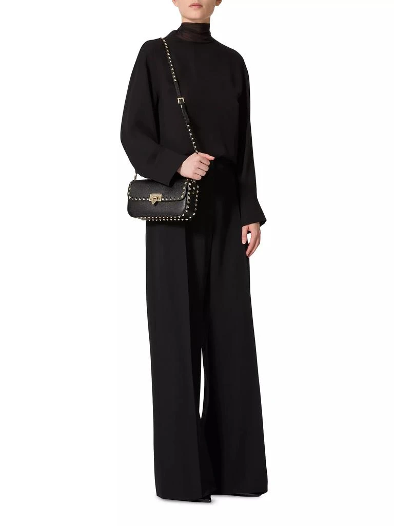 Valentino Rockstud Grainy Calfskin Shoulder Bag 2