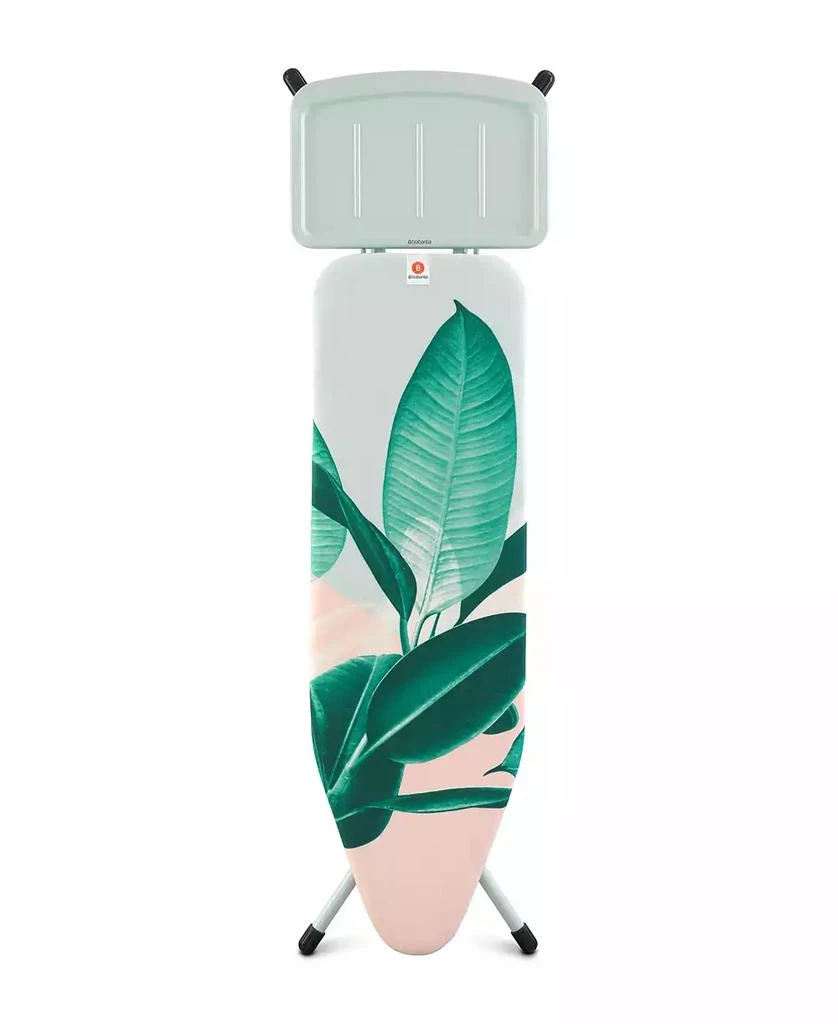 Brabantia Ironing Board B, 49" x 15", 124 x 38 Centimeter - Solid Steam Unit Holder, 1" 25 Millimeter Mint Frame 1