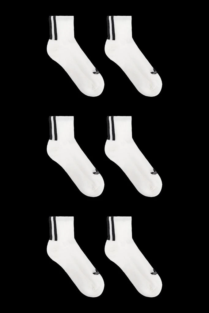 Adidas Adidas Originals 3-Pack Quarter 3 Back Stripes Socks 1