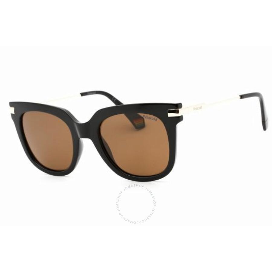 Polaroid Bronze Square Ladies Sunglasses PLD 6180/S 0807/SP 51