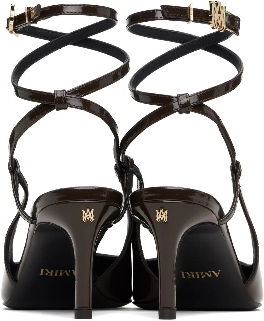 AMIRI Brown 
MA
 Kitten Heels 2