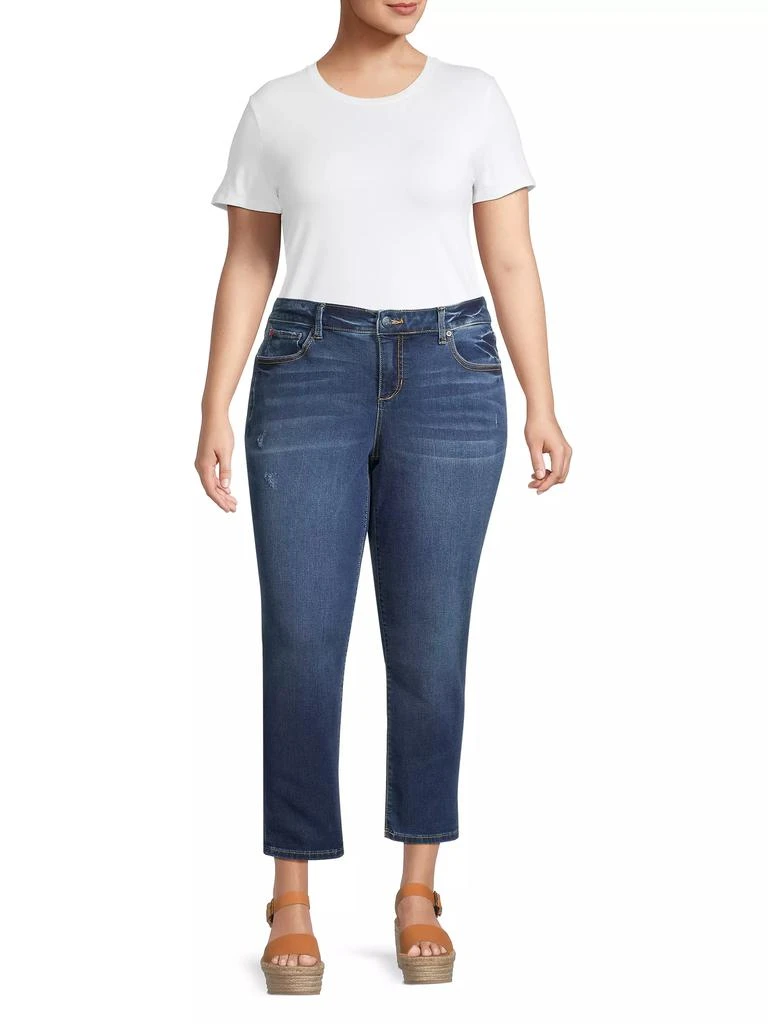 Slink Jeans Kennedi Mid-Rise Boyfriend Jeans 2