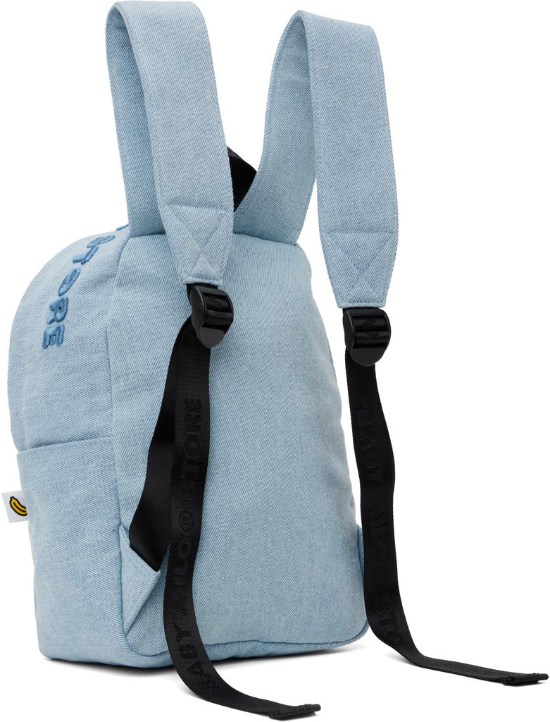【A BATHING APE】BABY MILO DENIM MINI BAGPACK A BATHING APE BAPE BABY MILO DENIM MINI BAGPACK H11.1' × W7
