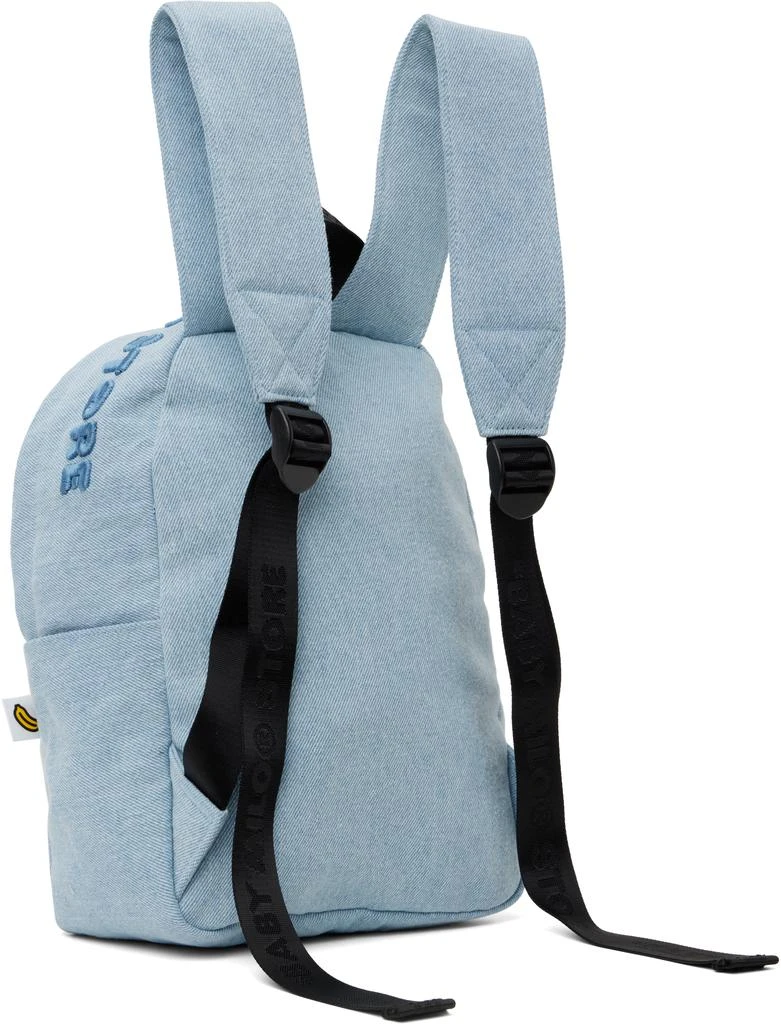Bape Blue Baby Milo Denim Mini Backpack 3