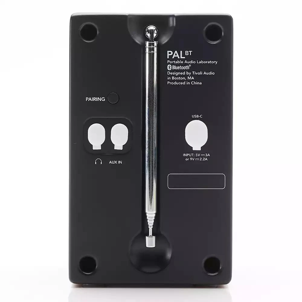 Tivoli Audio PAL BT Bluetooth FM Portable Radio and Speaker - Gen. 3 2