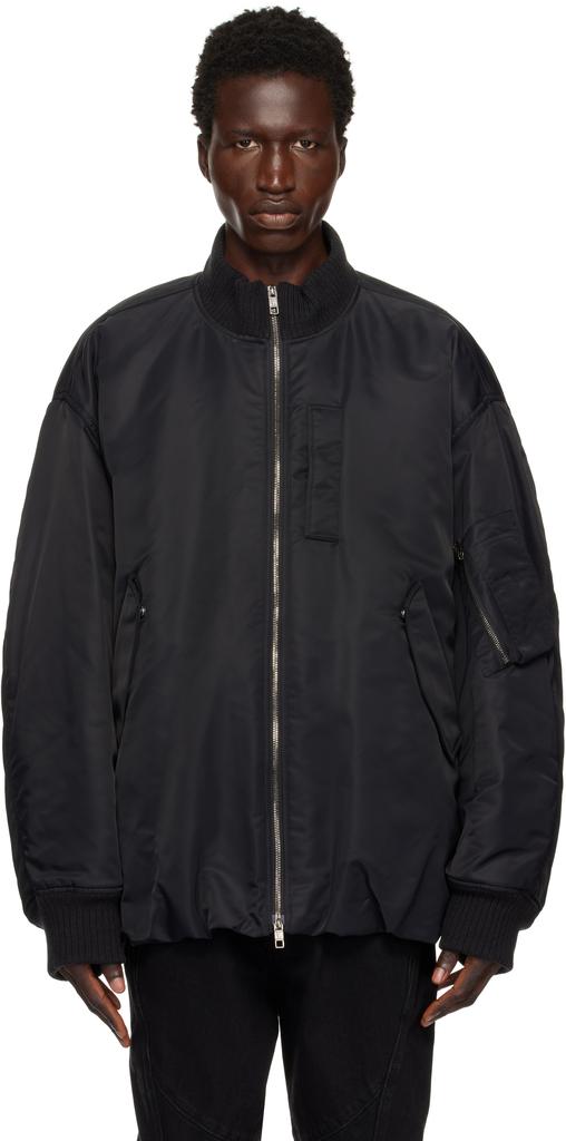 PAM BEYONDE BOMBER JACKET / BLK MA-1 黒 PAM BEYONDE BOMBER JACKET / BLK MA-1 黒