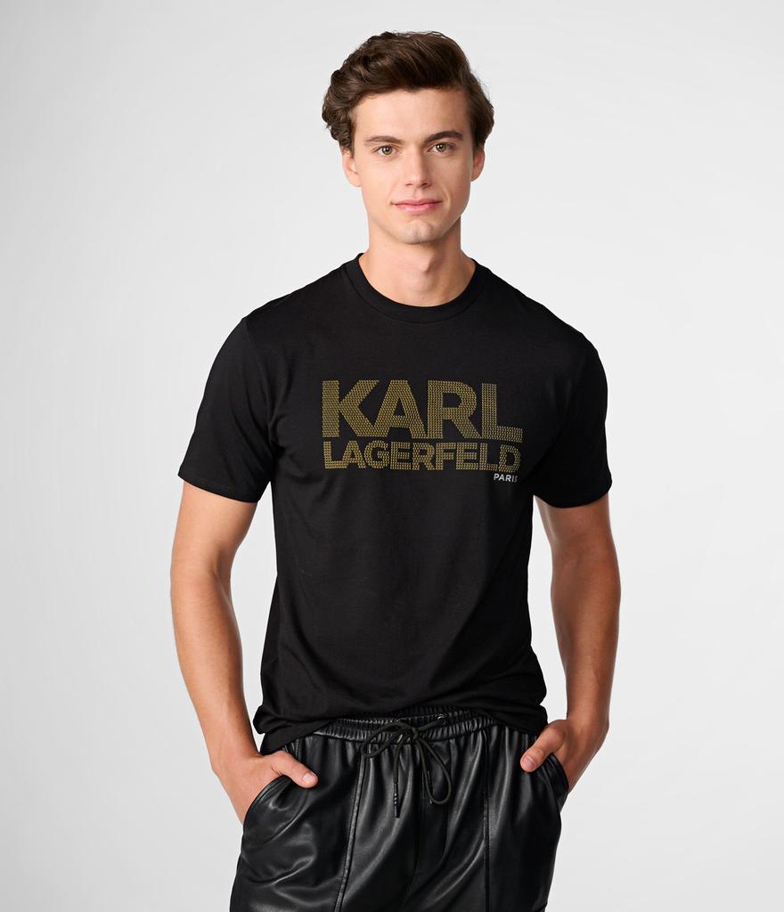 Karl Lagerfeld Paris MICRO DOT LOGO TEE