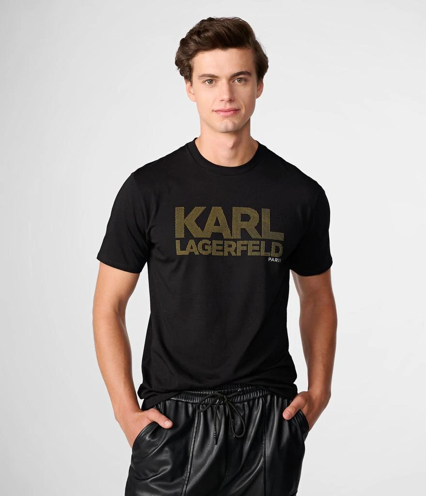 Karl Lagerfeld Paris MICRO DOT LOGO TEE 1