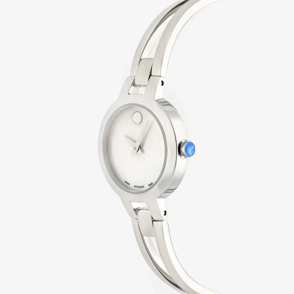 Movado Museum Amorosa Women's 0607357 Mother of Pearl Stainless Steel Watch 24mm 2