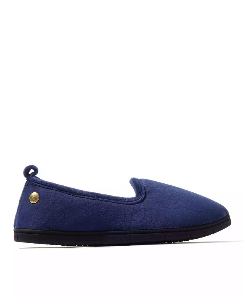 Dear Foams Women's Rachel Velour Closed Back Loafer