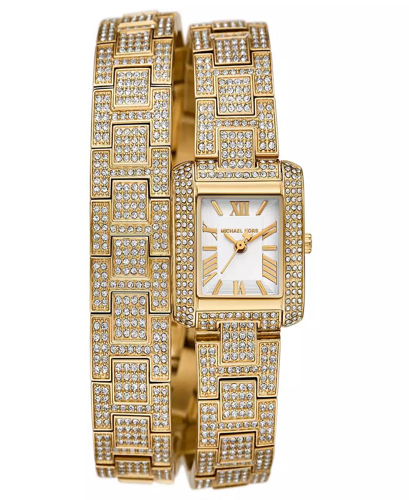 MICHEAL KORS EMERYウォッチ Amazon.com: Michael Kors Emery Three-Hand Silver-Tone