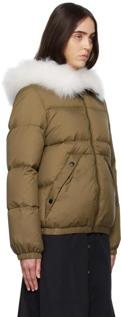 Yves Salomon - Army Khaki Short Down Jacket 2