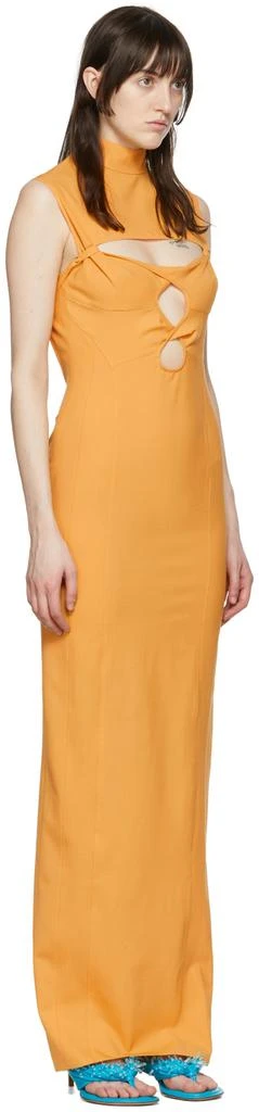Jacquemus Orange 
La Robe Palmi
 Maxi Dress 2