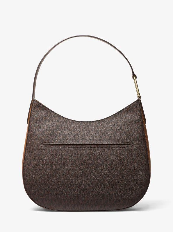 Michael Kors Kensington Large Signature Logo Hobo Shoulder Bag 4