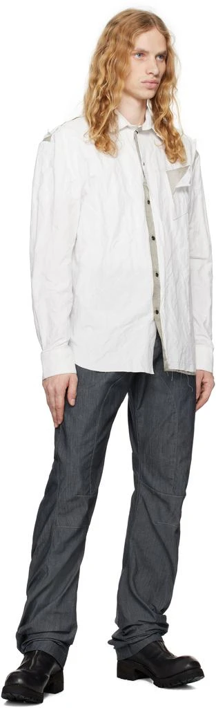 CARNET-ARCHIVE Navy Human Shell Jeans 4