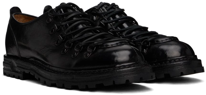 Officine Creative Black Artik 003 Oxfords 4